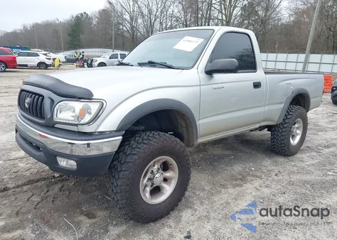 2002 Toyota Tacoma из США, поврежденный, VIN 5TEPM62N12Z091992